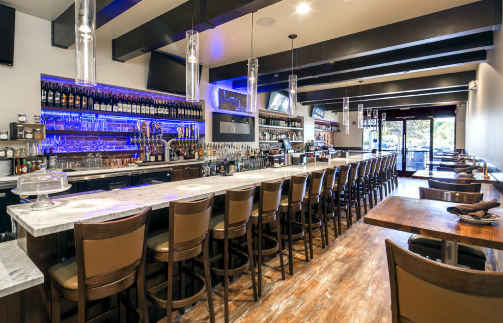 Bar and restaurant construction project by Workman Constructors for The Bar Next Door in Temecula, California