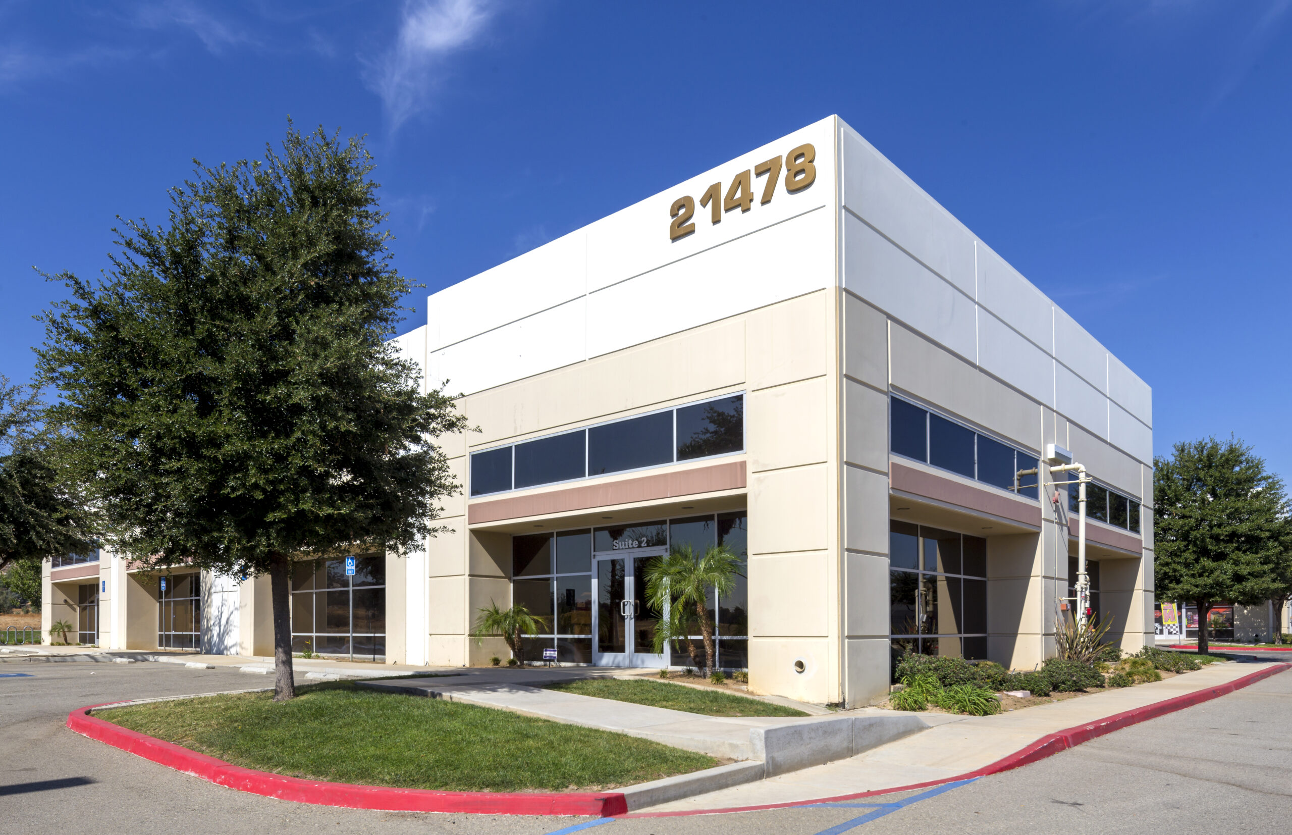 Commercial office construction for Daytona Business Park by Workman Constructors in Perris, California