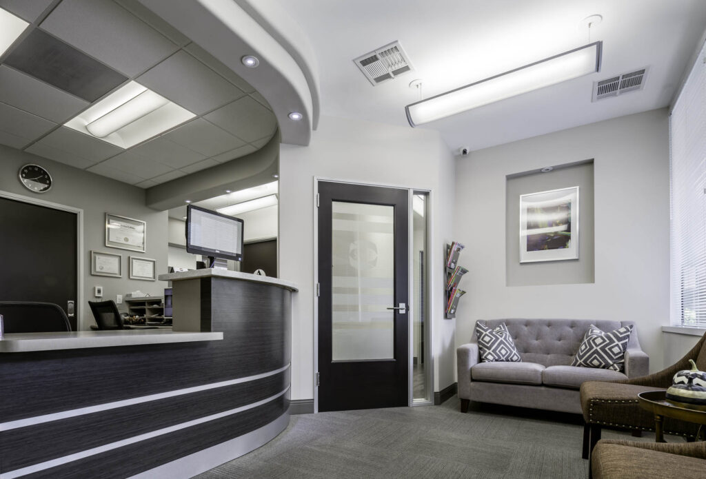 Dental office build-out by Workman Constructors for Dr. Chittaphong Endodontics in San Diego, California