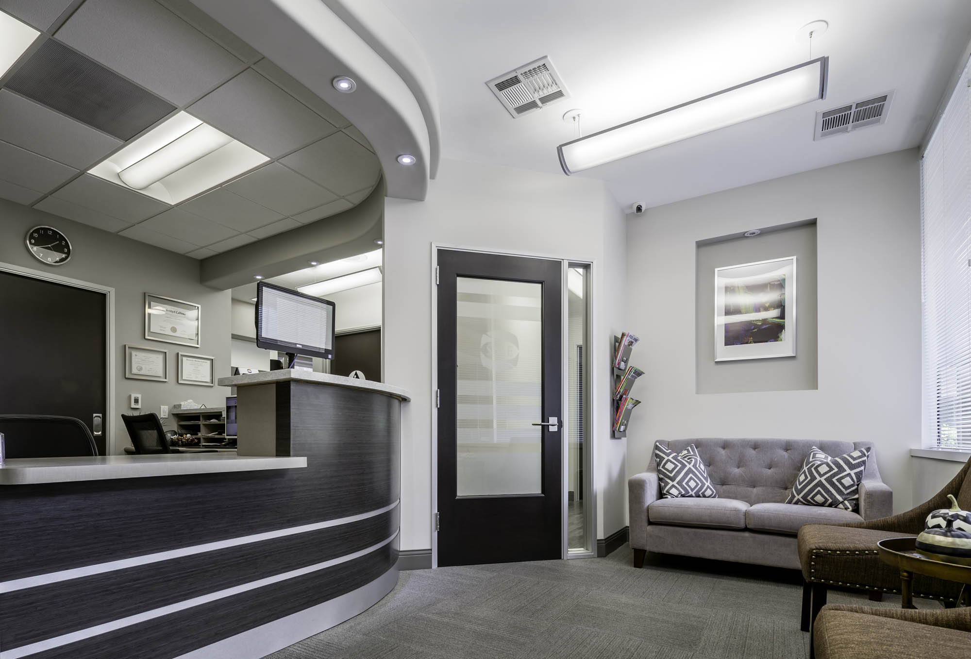 Dental office build-out by Workman Constructors for Dr. Chittaphong Endodontics in San Diego, California