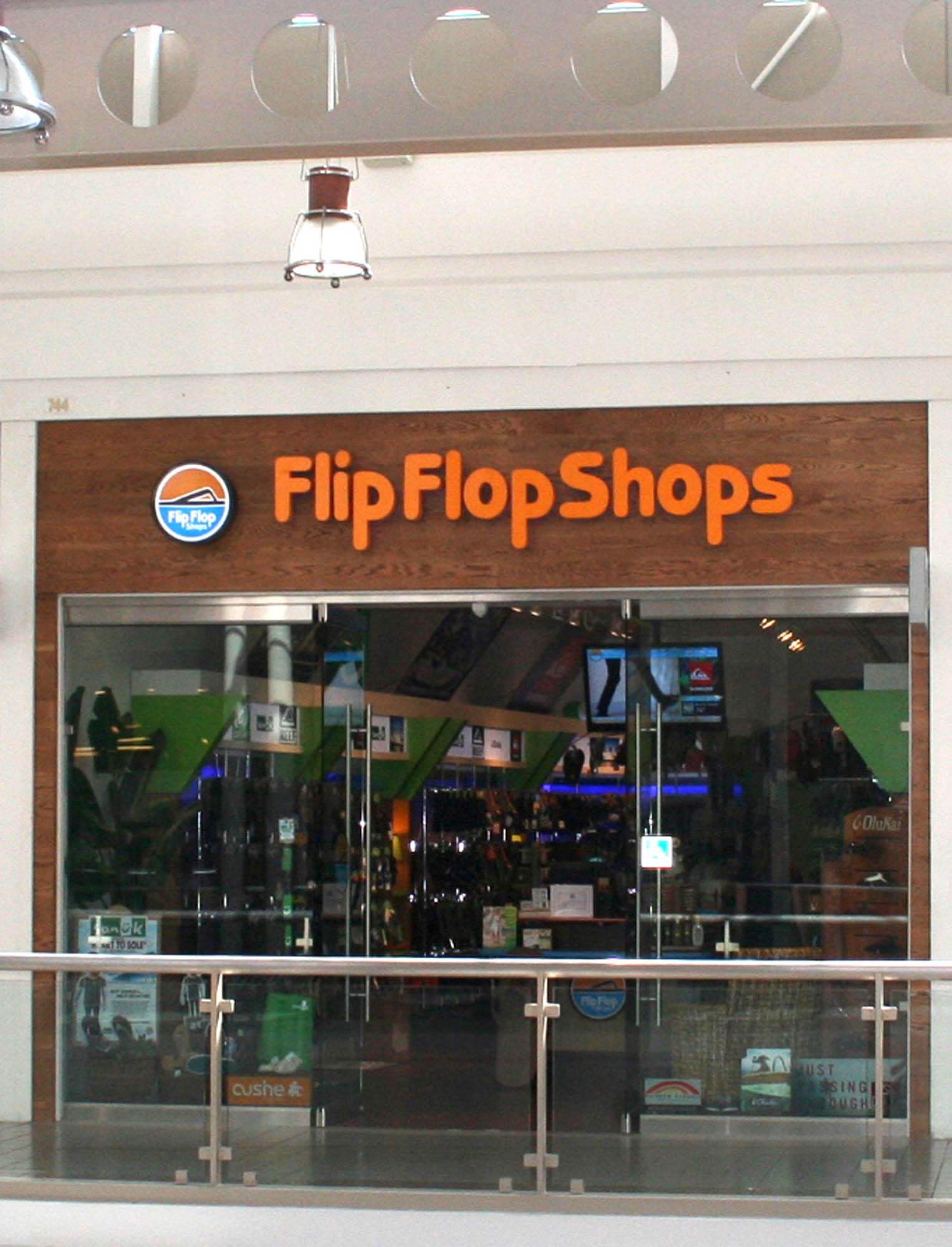 Retail interior construction for Flip Flop Shop completed by Workman Constructors in Santa Ana, California