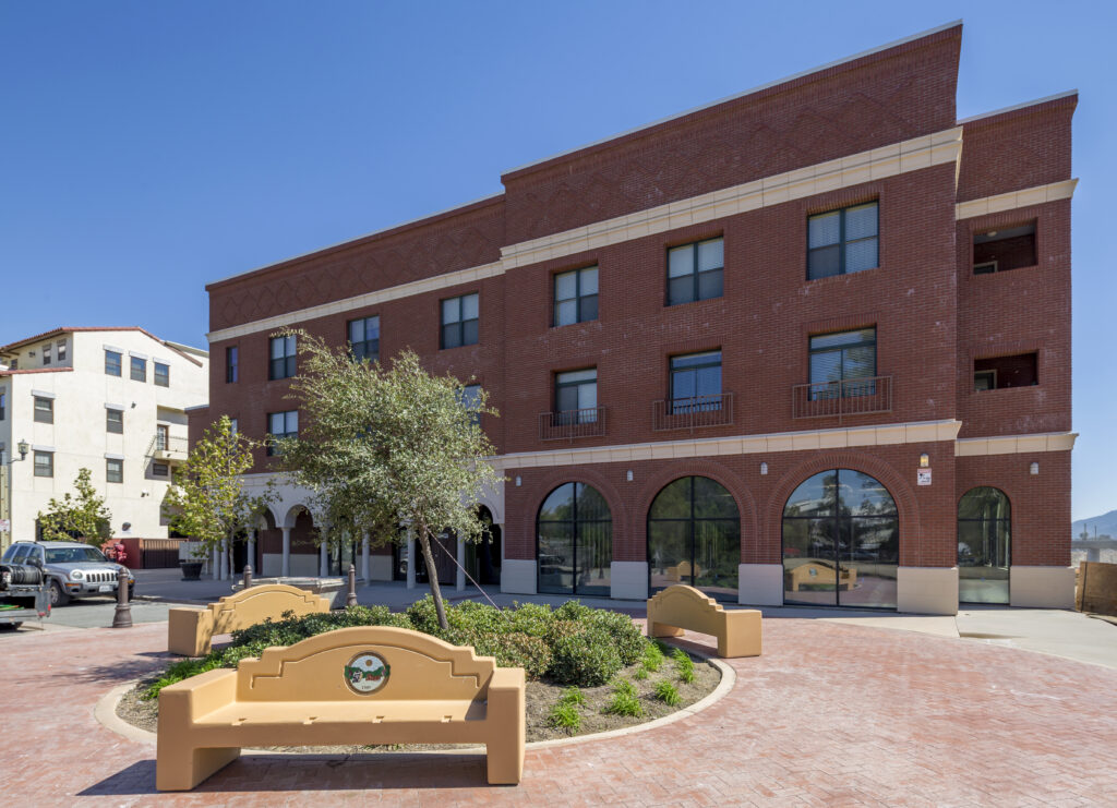 Mixed-use commercial construction by Workman Constructors on Third Street in Temecula, California